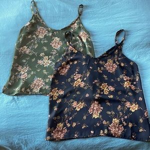 Forever 21 Floral Tank Top 2 Pack!